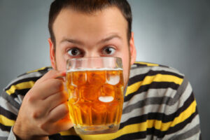 Overactive bladder treatment drinking alcohol