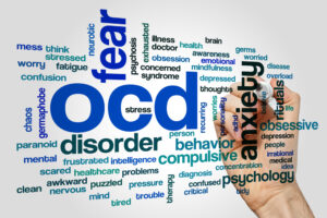 Coping with OCD word cloud